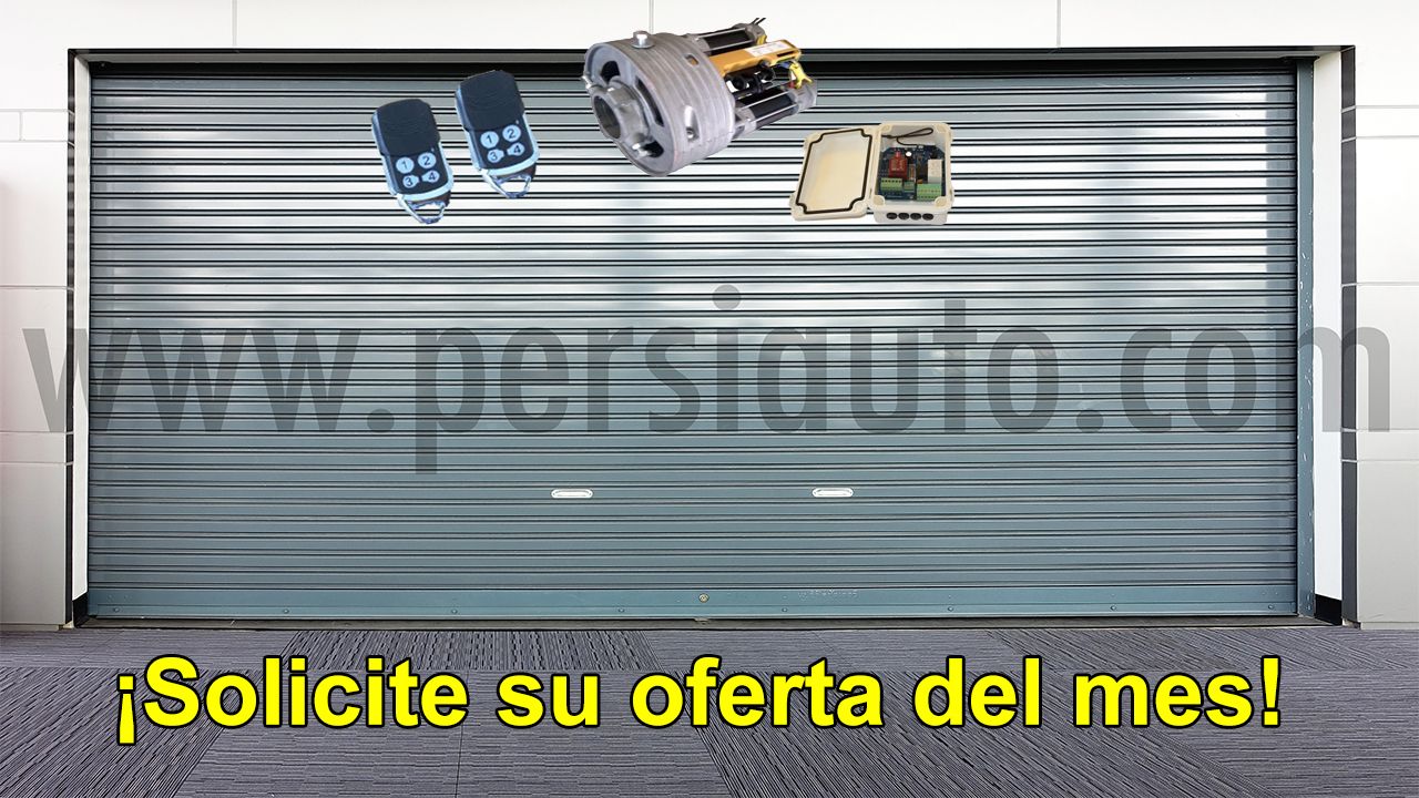 Oferta motorizar persiana local comercial
