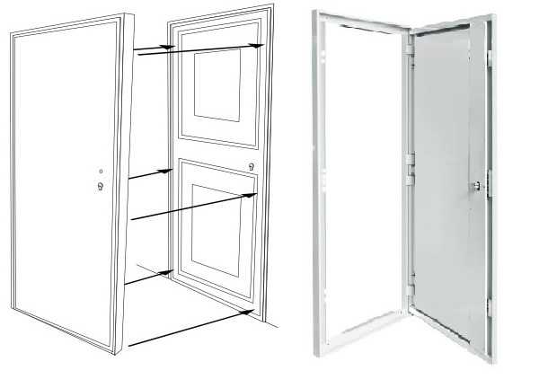 Puertas seguridad anti-okupas en Barcelona